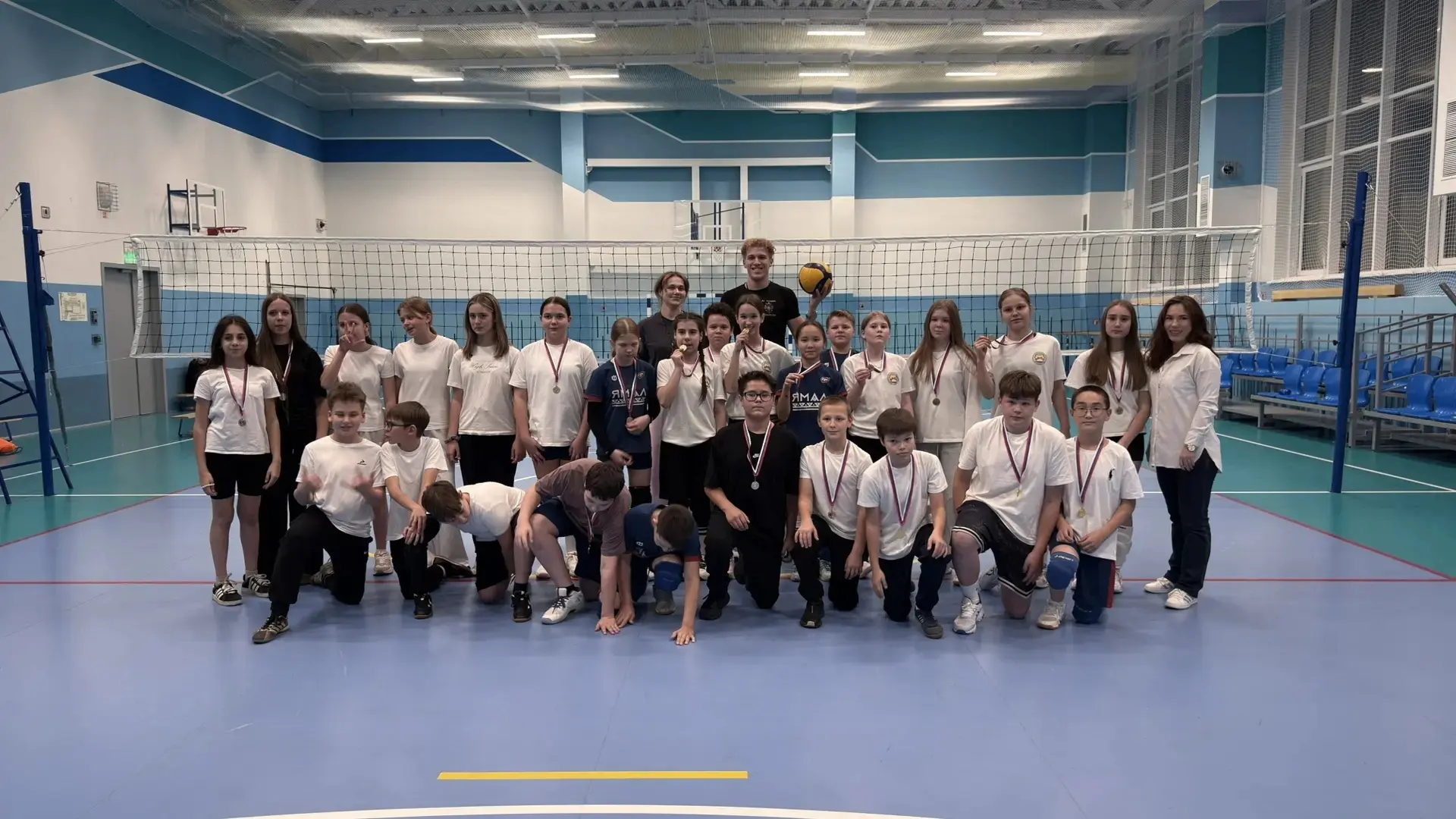 🏐 12 октября стартовала спартакиада по волейболу!