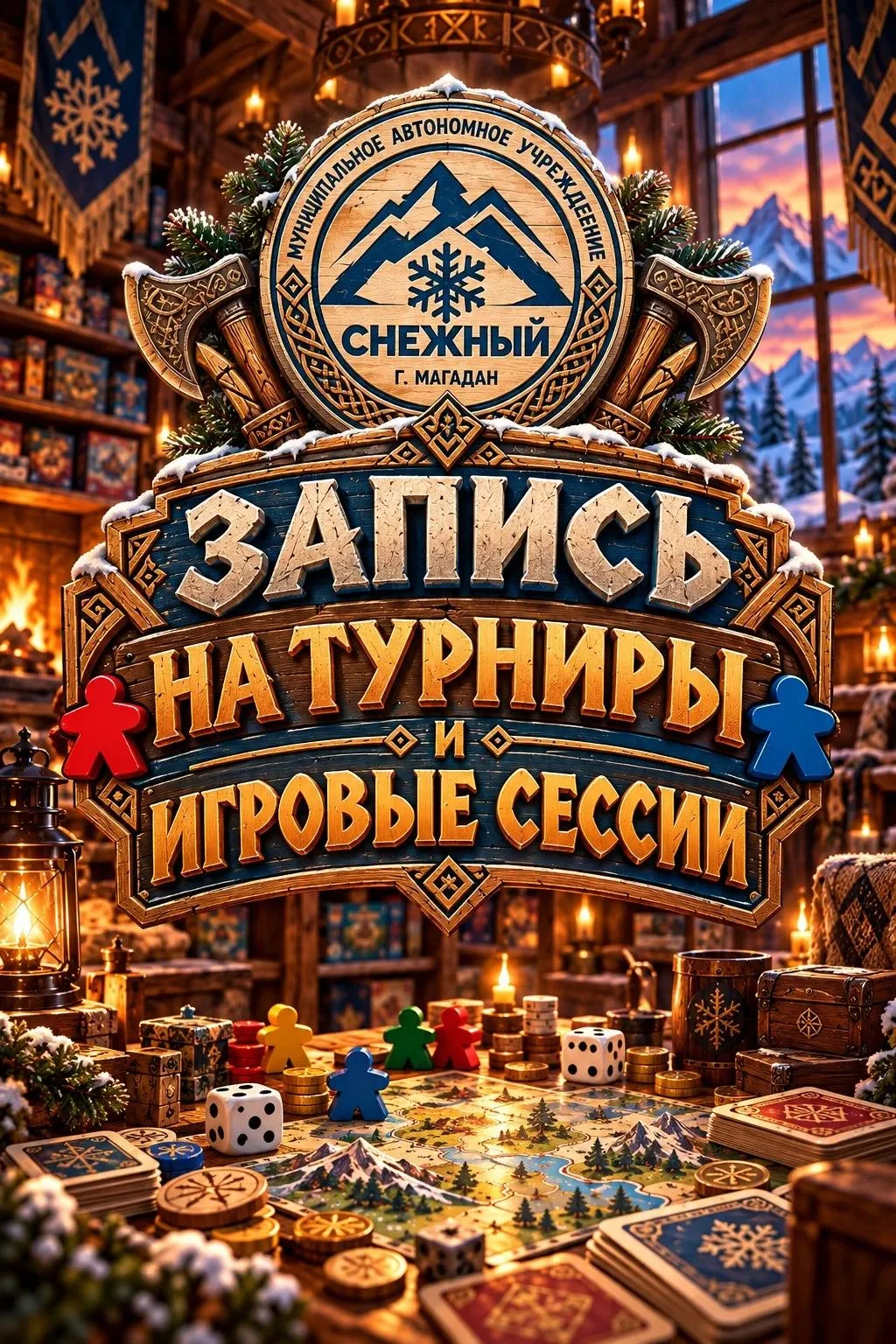 Запись на турниры и игровые сессии D&D: