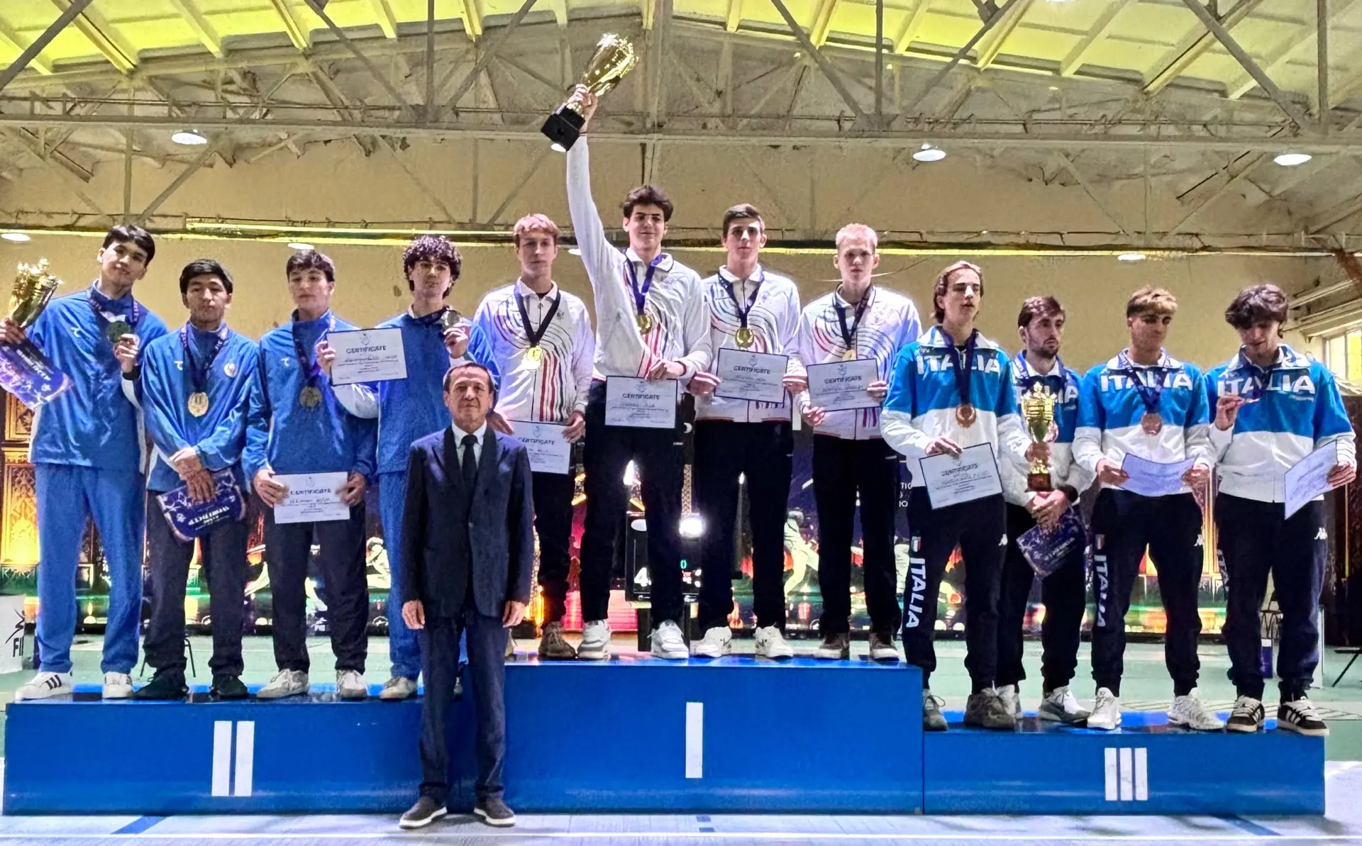 Командное «золото» Ташкента – у наших саблистов! 🇷🇺🥇🥇🥇🥇🇷🇺