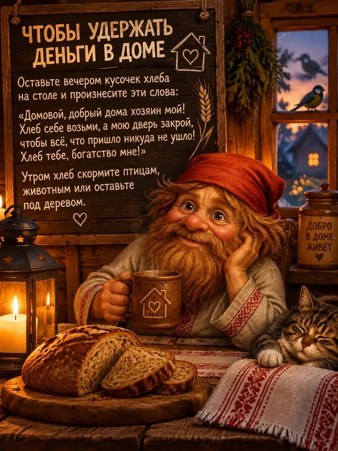 Обращение к хозяину дома.