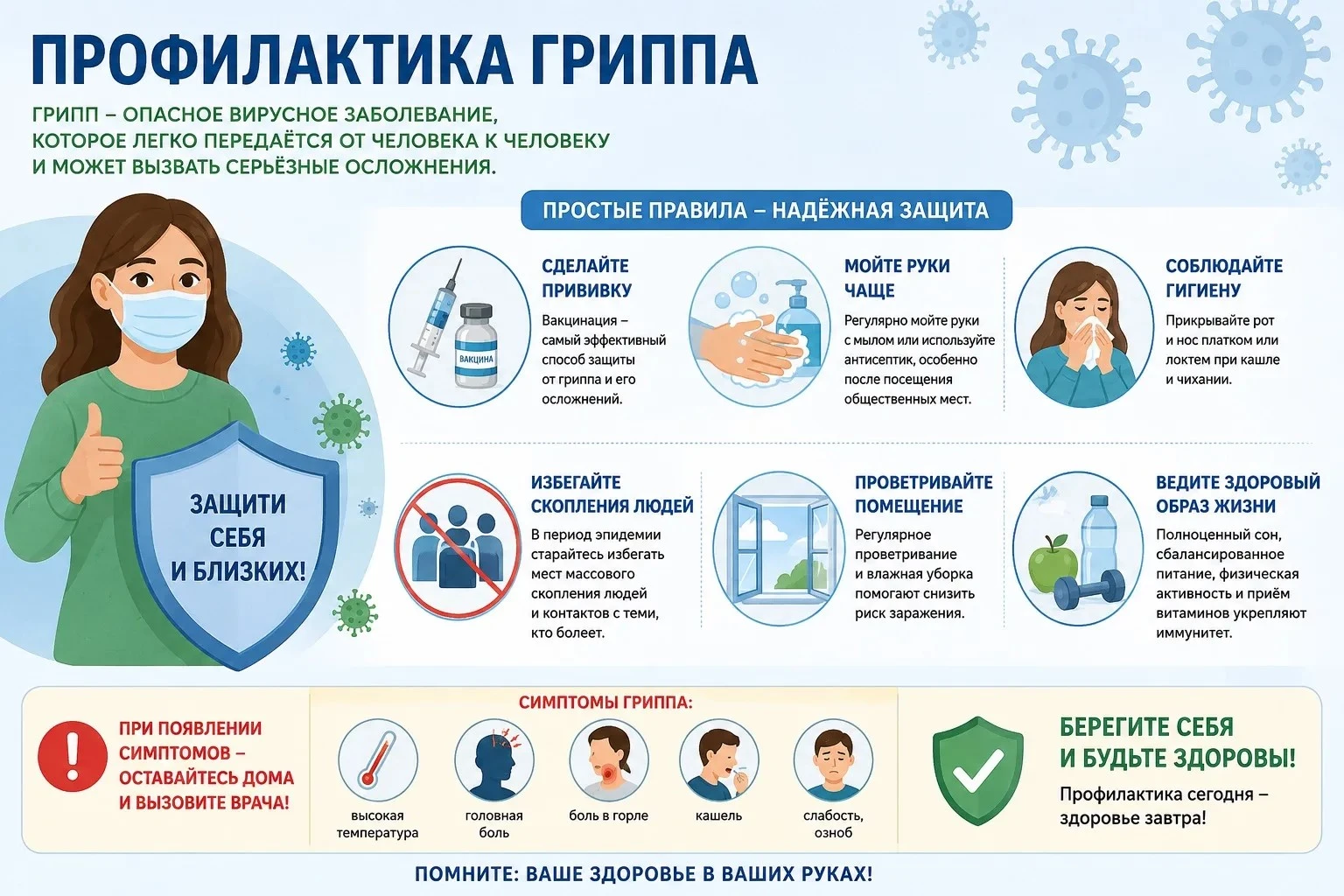 ❄️ Холода = сезон простуд. Защищаемся грамотно!