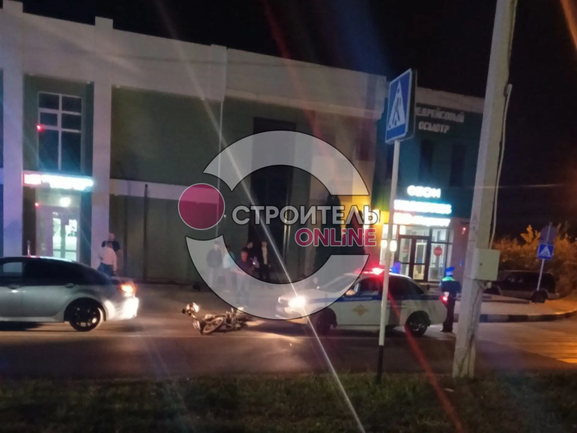 ❗️Сегодня в Строителе двое 15-летних подростков на мотоцикле пытались скрыться от ГАИ
