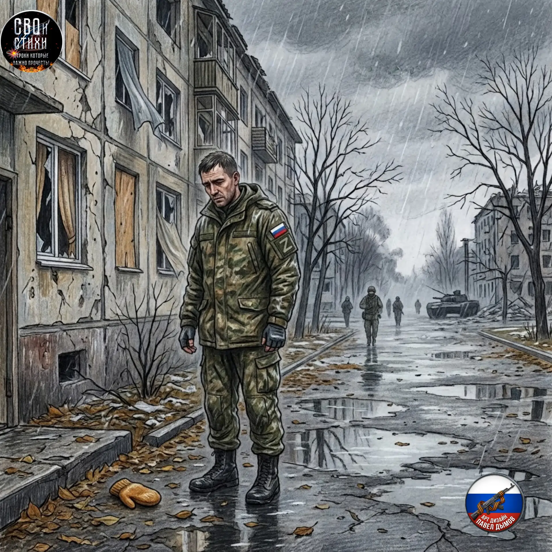 Дом одет не по погоде