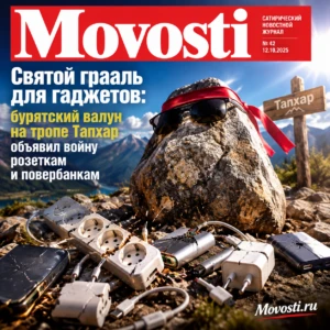 Святой грааль для гаджетов: бурятский валун на тропе Тапхар объявил войну розеткам и по...