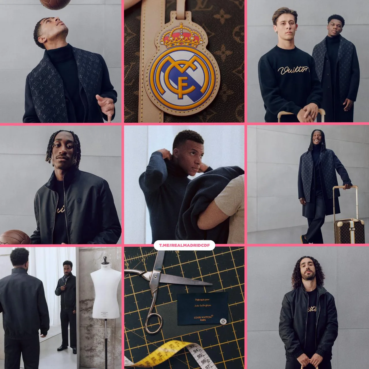 Louis Vuitton и «Реал Мадрид» представили вторую официальную капсульную коллекцию одежд...