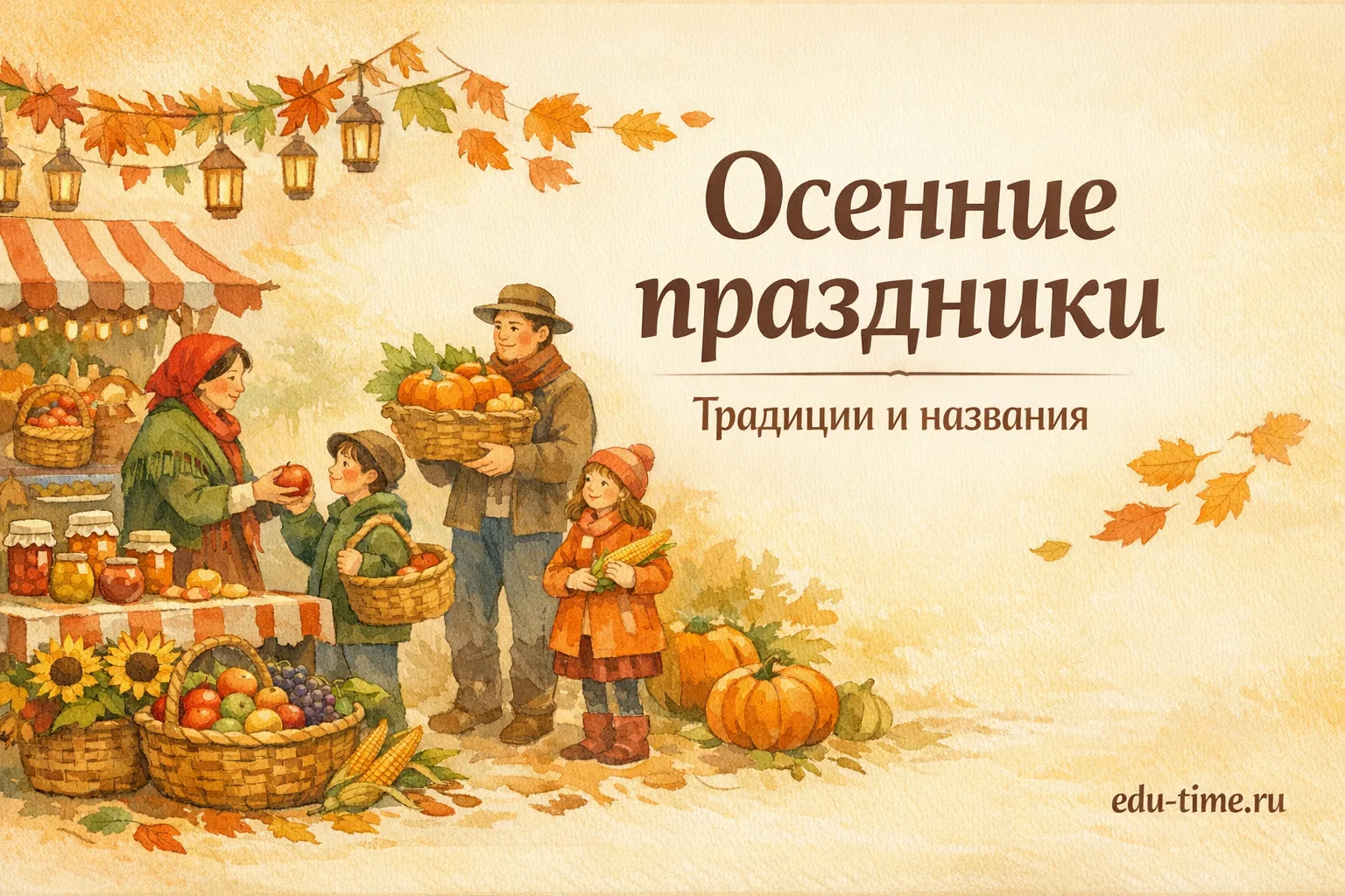 Осенние праздники и традиции