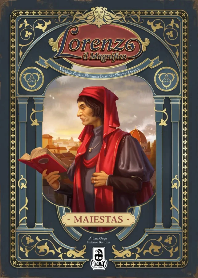 Cranio Creations запустило на Gamefound кампанию Lorenzo il Magnifico: A New Renaissanc...