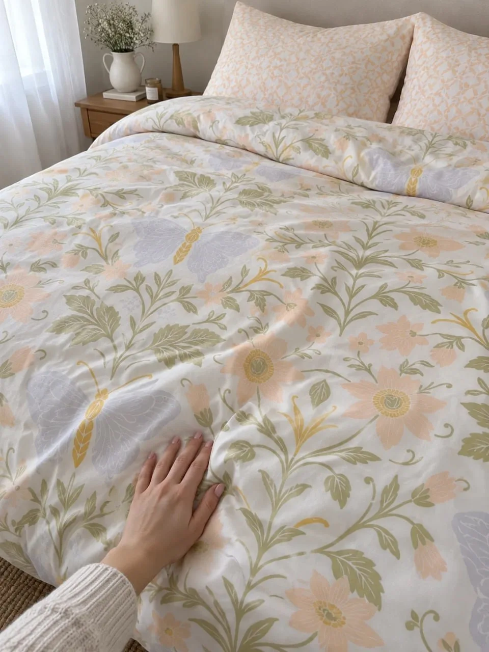 🛏 Постельное бельё евро с простынёй на резинке!