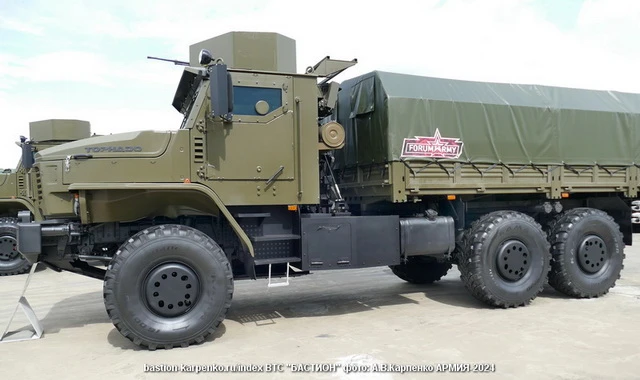 АВТОМОБИЛЬ МНОГОЦЕЛЕВОГО НАЗНАЧЕНИЯ УРАЛ-63706-0122 «ТОРНАДО-У» С ЗАЩИЩЕННОЙ КАБИНОЙ ПО...
