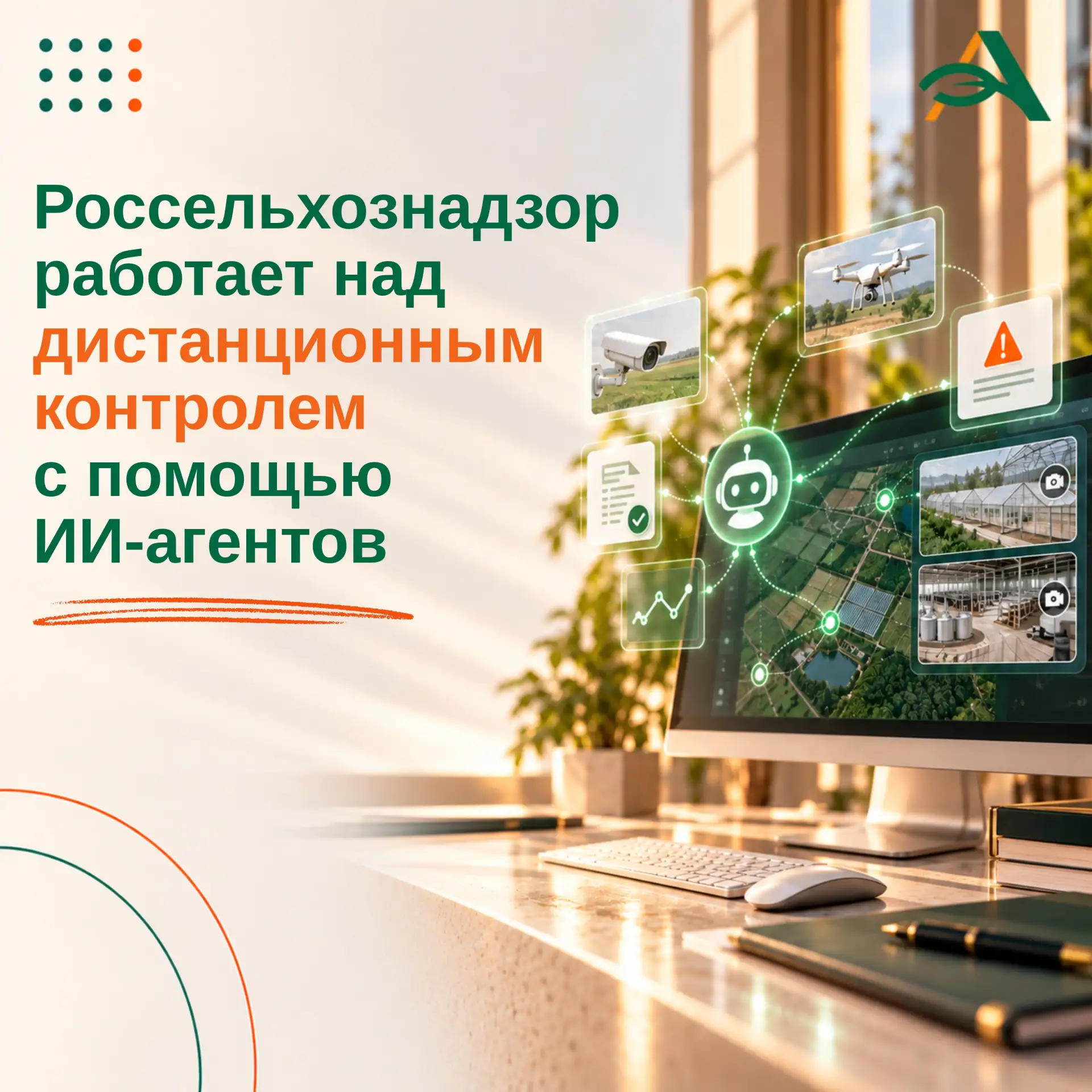 📌Россельхознадзор работает над возможностью использовать ИИ-агентов для дистанционного...