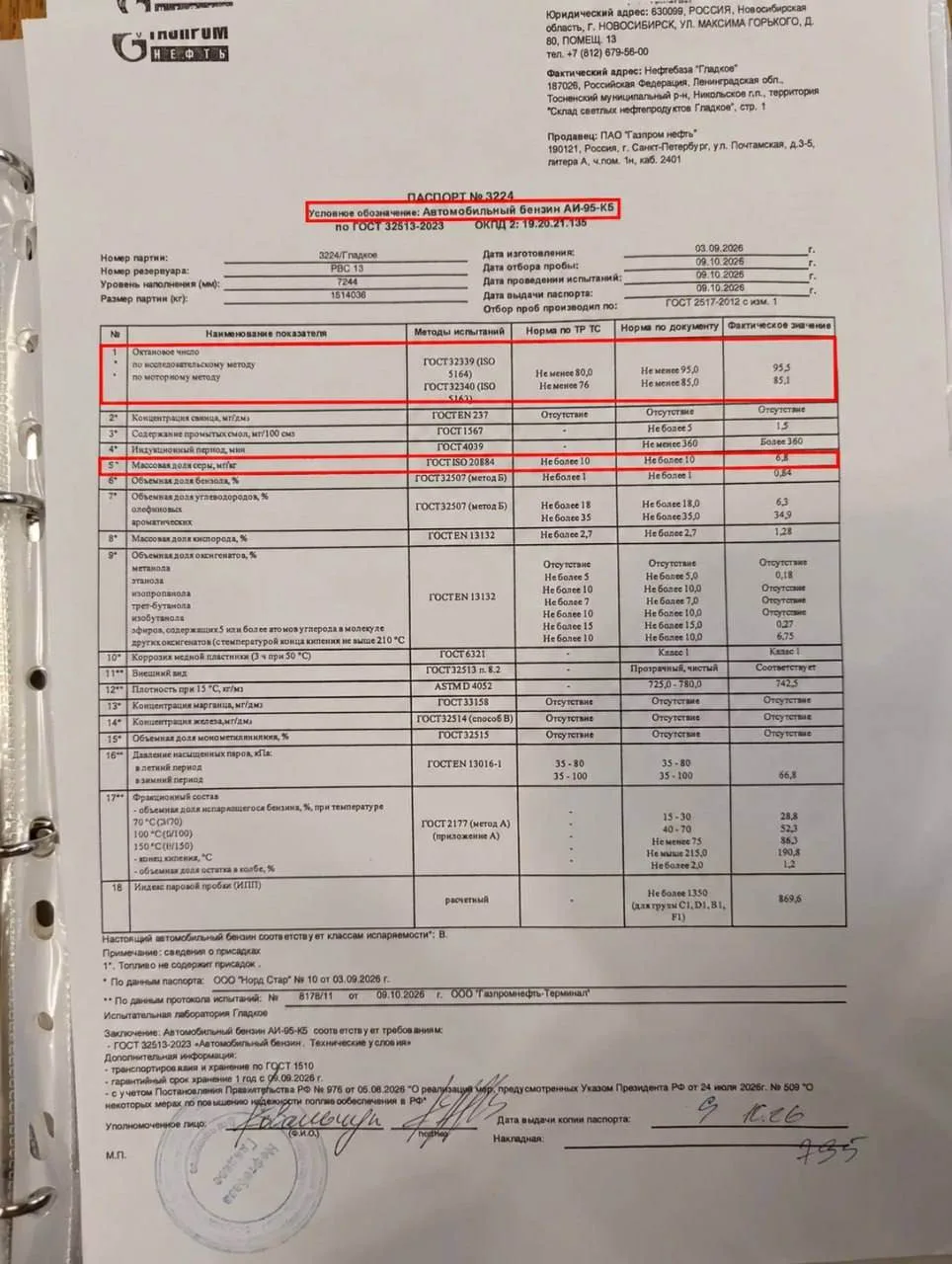 На АЗС Петербурга начали продавать топливо с пониженными экологическими стандартами — К...