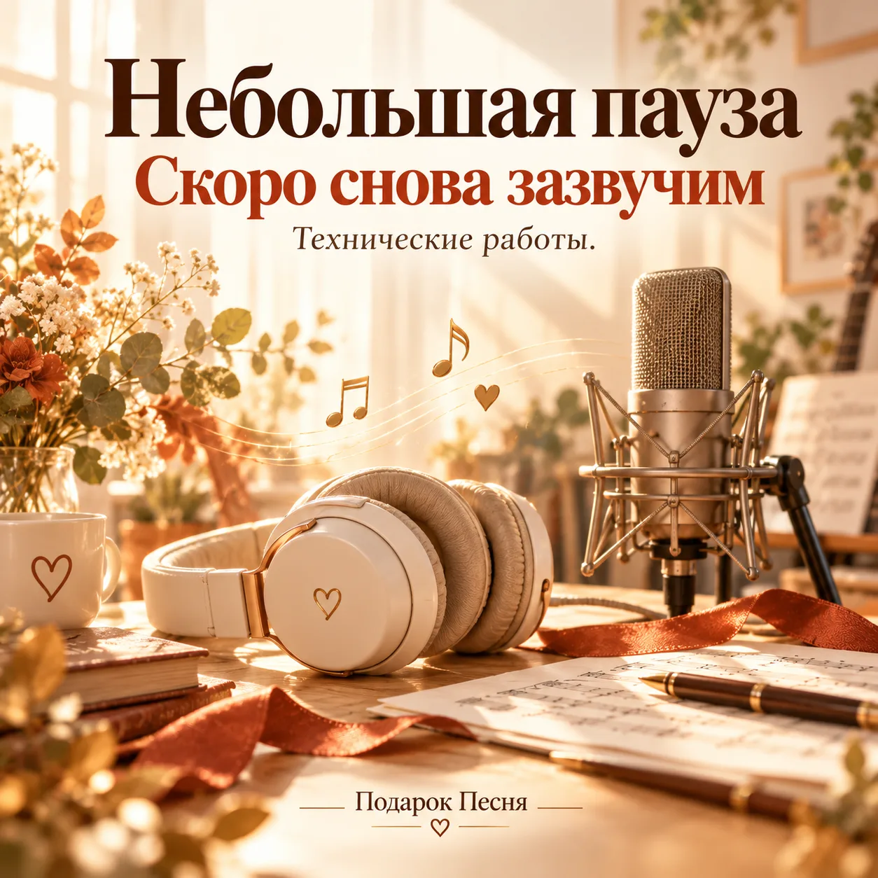 🛠 Небольшая пауза — скоро снова зазвучим!