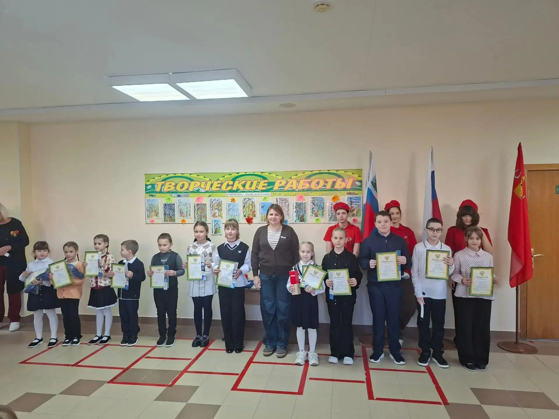 Традиционная линейка — старт учебной недели!