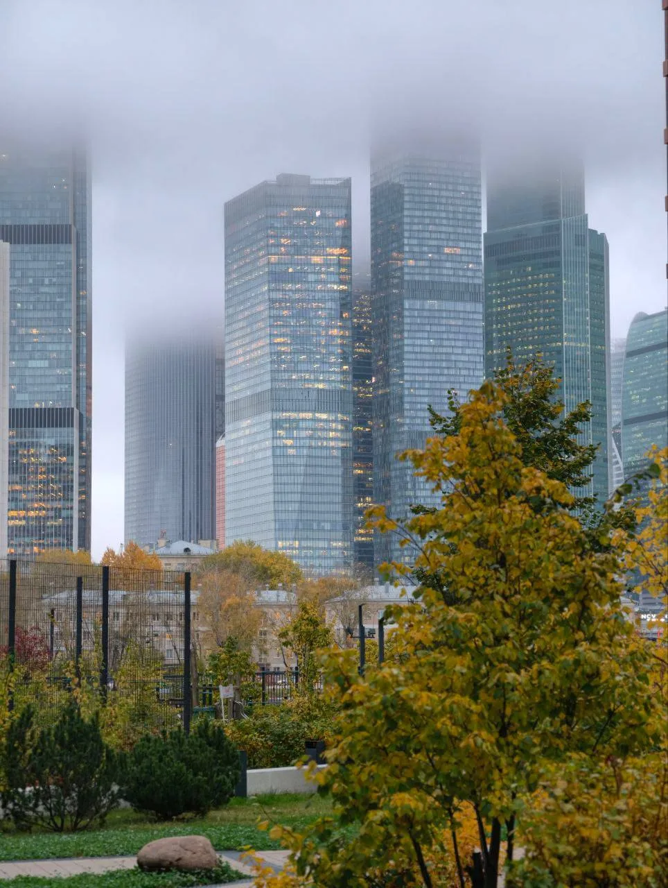 Сегодняшним утром нас порадовал туман своей атмосферой 😶‍🌫