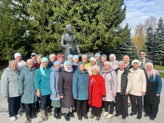 📚 Жители старшего поколения посетили родину Габдуллы Тукая