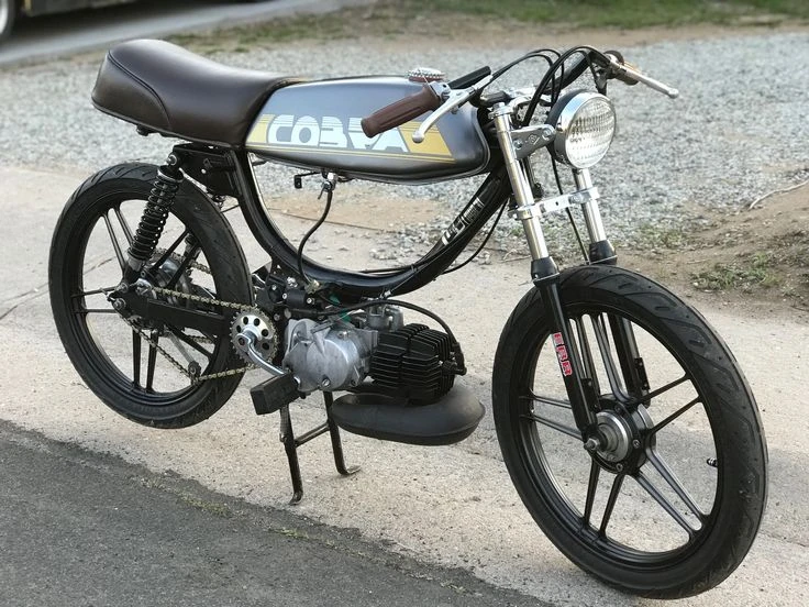 Puch Cobra Custom with Puch E50-Single-Speed Engine