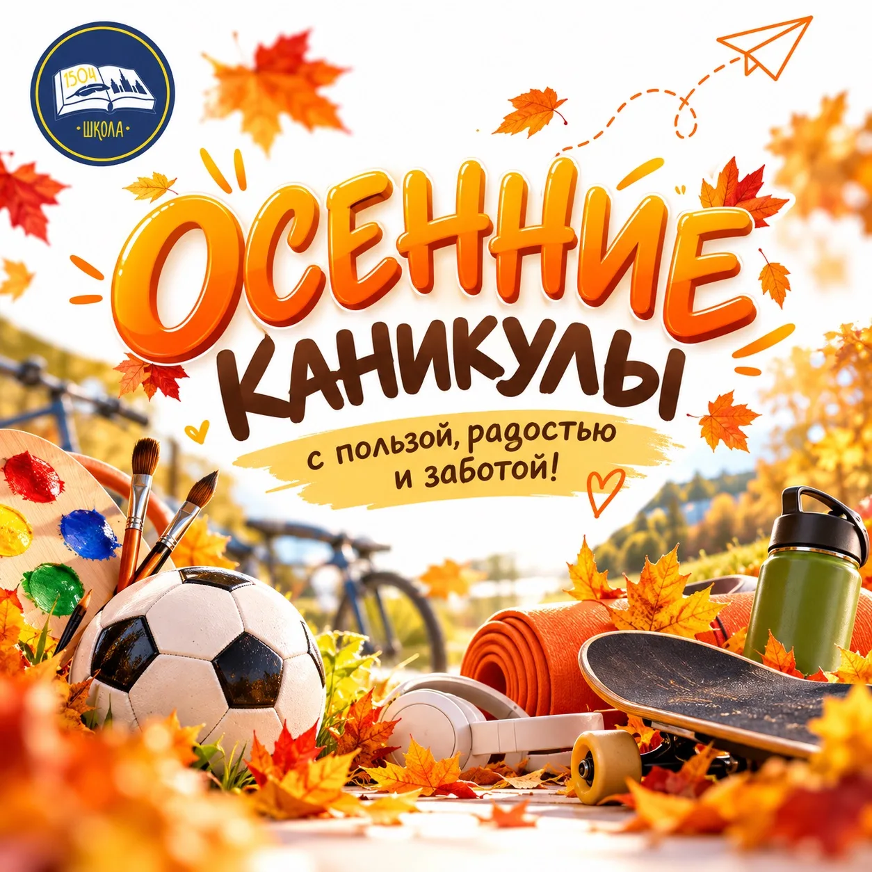 🍂 Осенние каникулы с пользой, радостью и заботой! 🍂