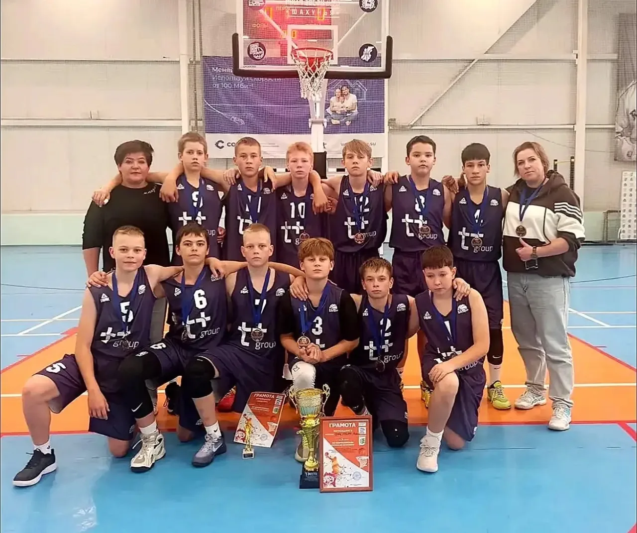 Бронза Всероссийского уровня! Наша команда на пьедестале в Шахунье! 🏀🥉🔥