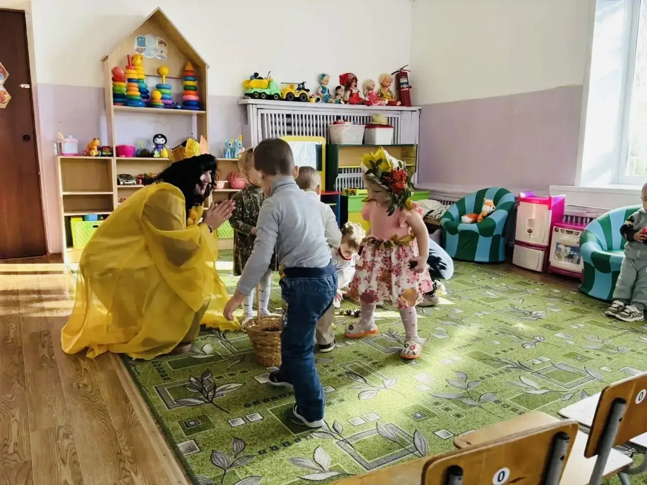 🍁 Сегодня к нашим малышам пришла Осень — и устроила настоящий праздник! 💛