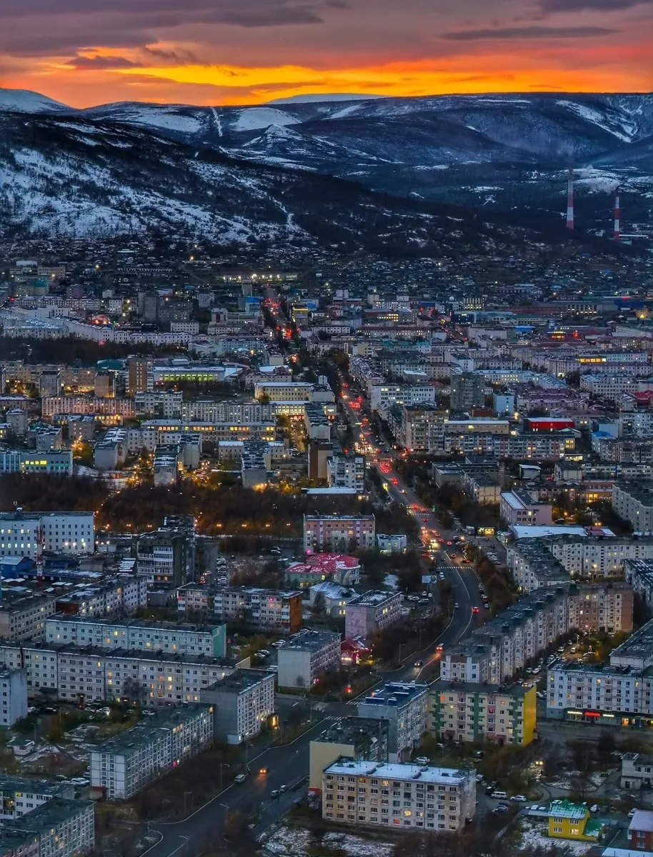 Магаданские закаты 🌆