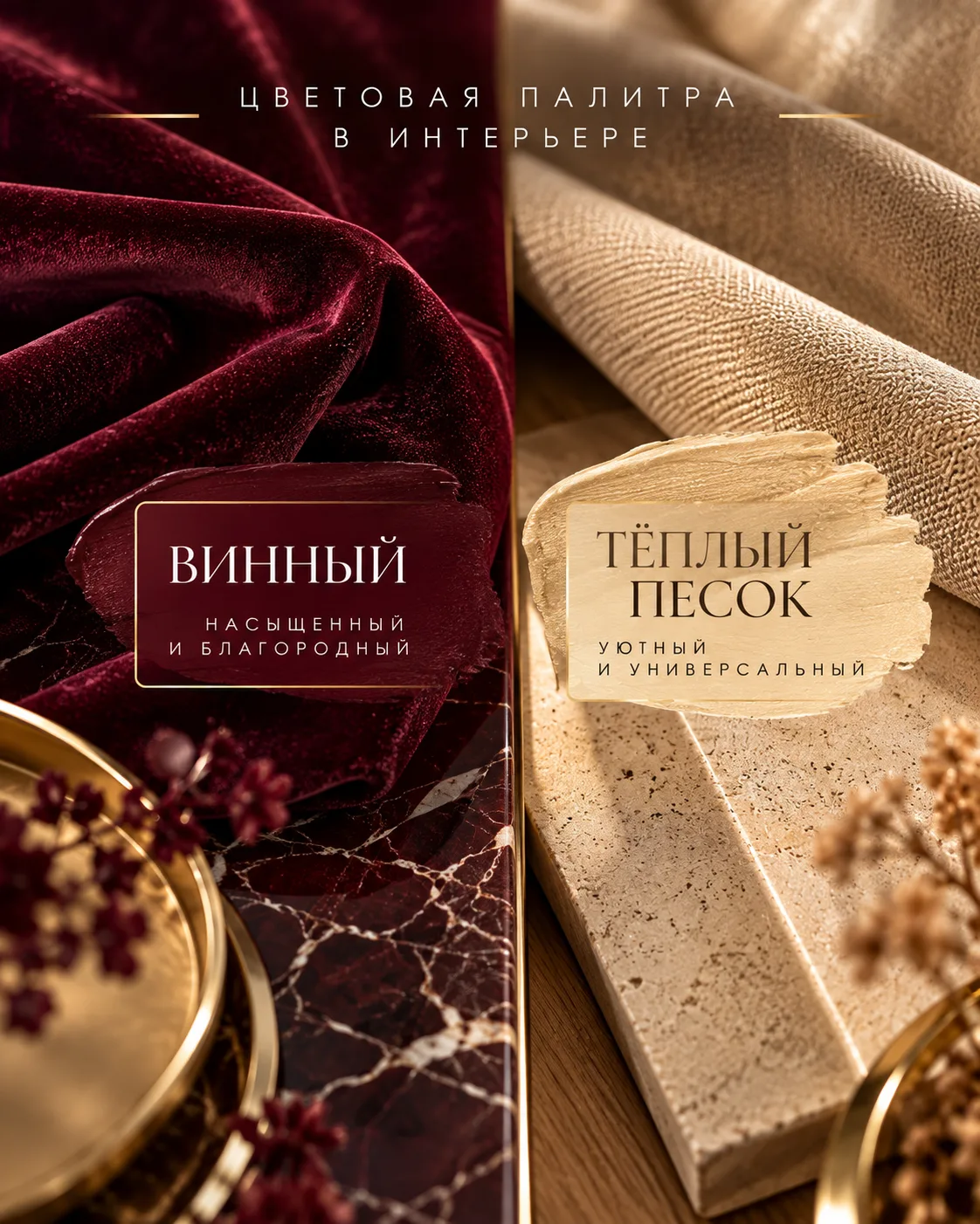 🍷 ВИННЫЙ + ТЁПЛЫЙ ПЕСОК