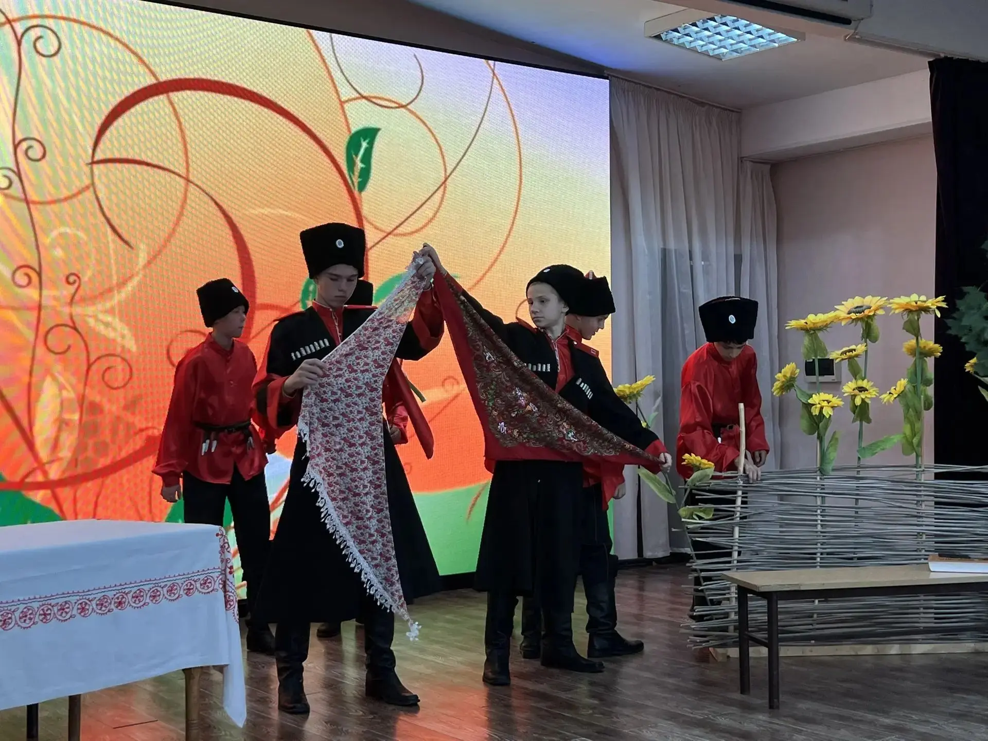 В Кропоткинском казачьем кадетском корпусе имени Г.Н. Трошева традиционно состоялся кор...