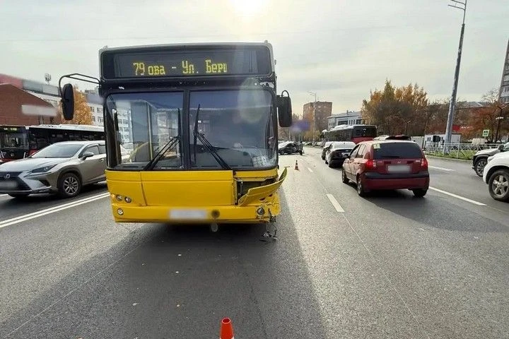 ДТП с автобусом