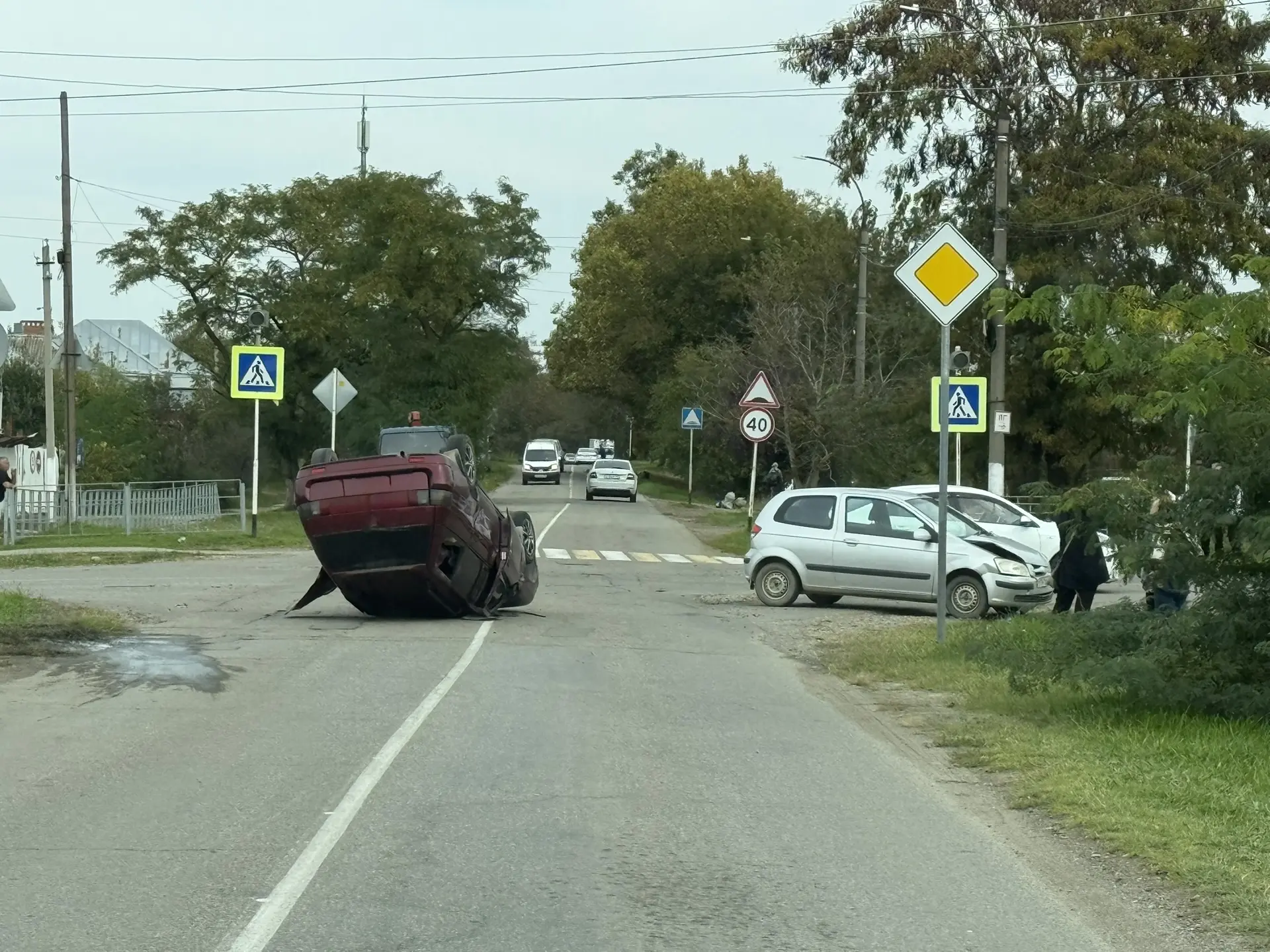 Удар был сильным