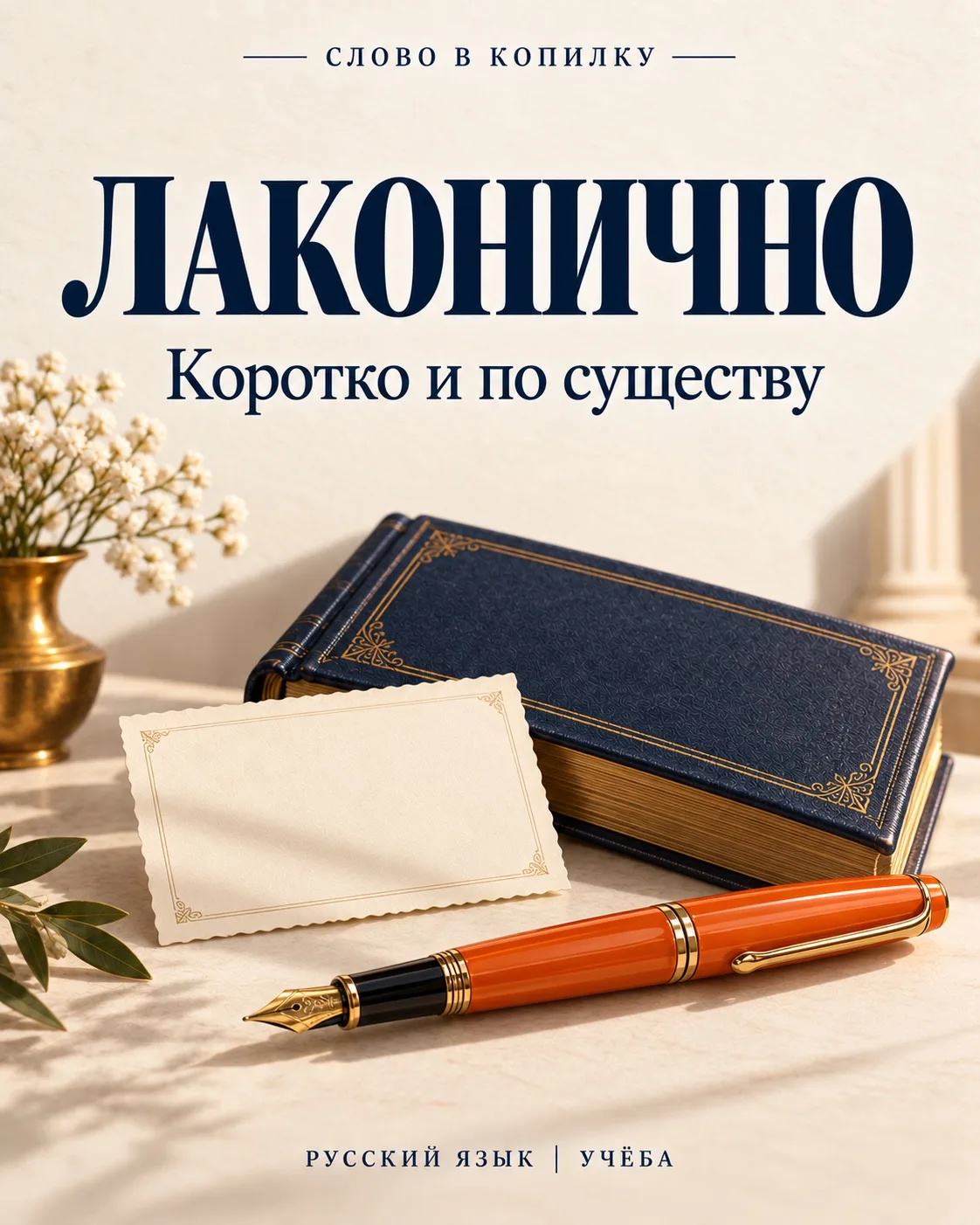 ✍️ Лаконично — это не просто коротко