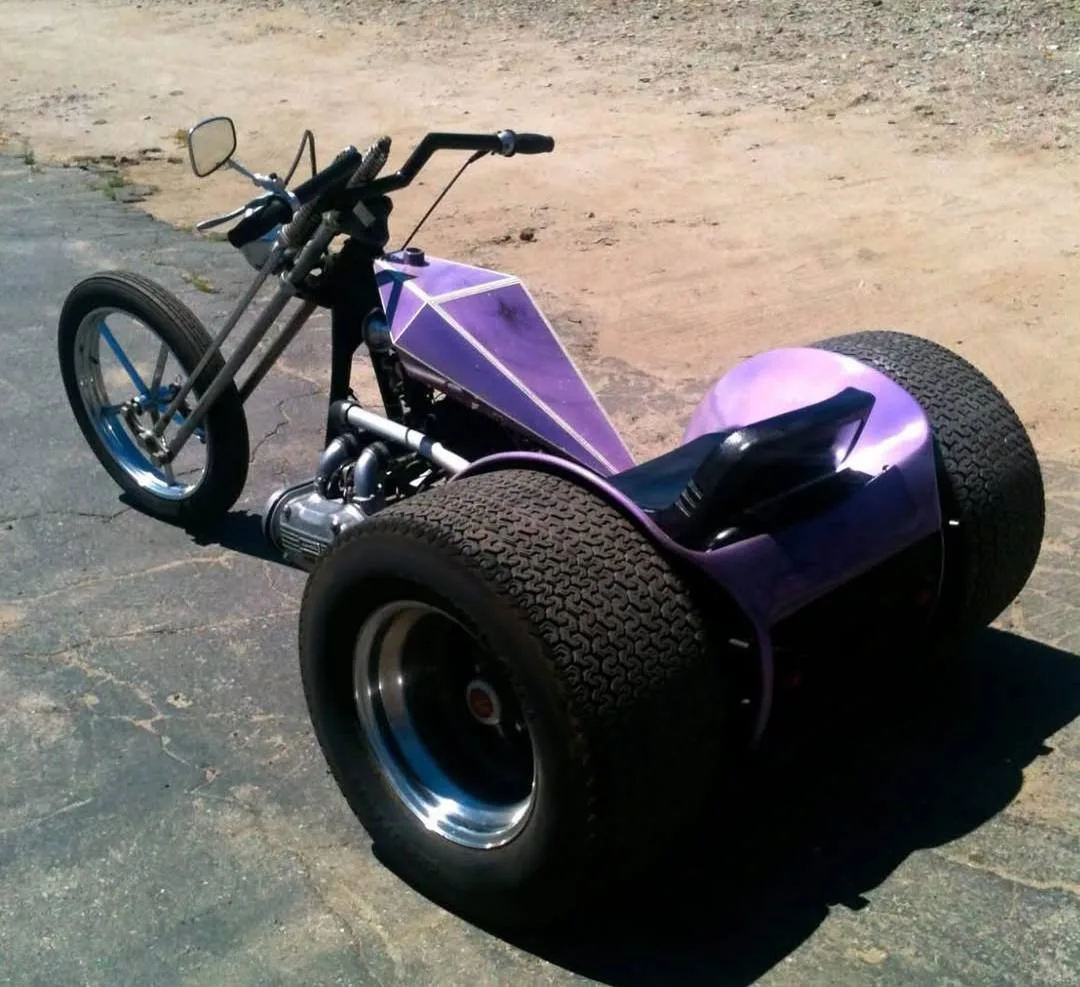 Самодельный трицикл. Как вам ? 🏍️