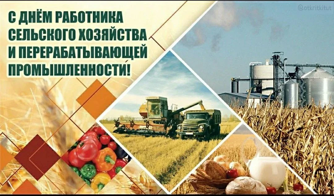 С Днём работников сельского хозяйства!