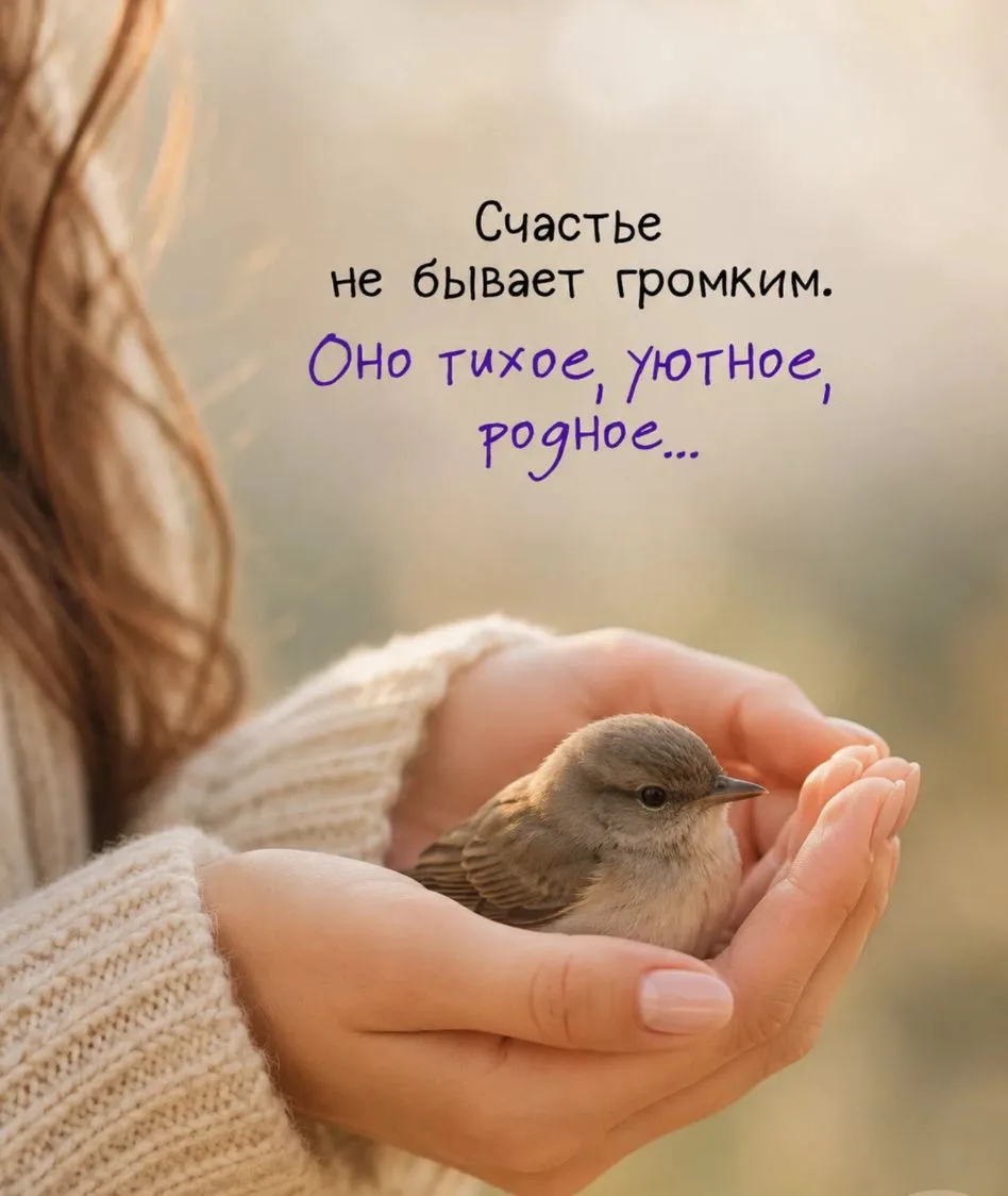 Знаешь… настоящую силу совсем не хочется доказывать. Настоящая мудрость не шумит, а доб...