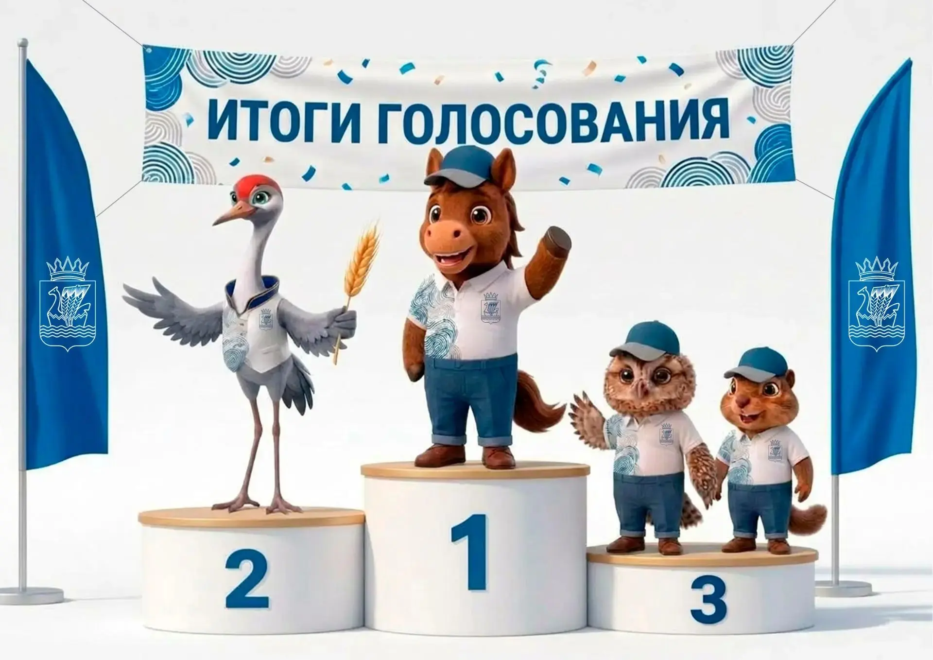 🎉 Голосование за талисман Упоровского округа завершено! 🎉