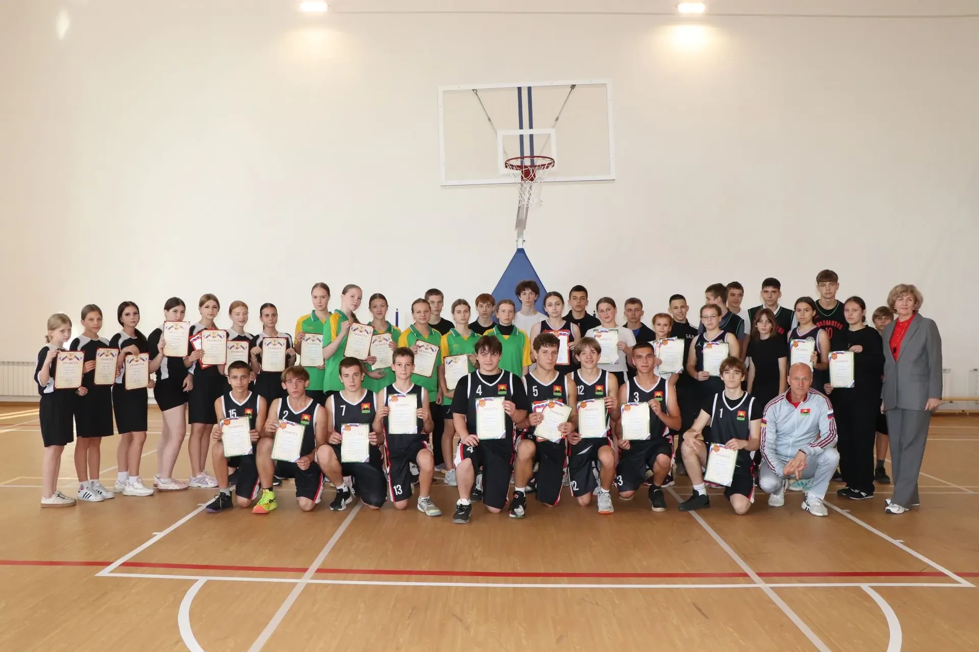 🏀 В Гуково стартовал школьный баскетбол