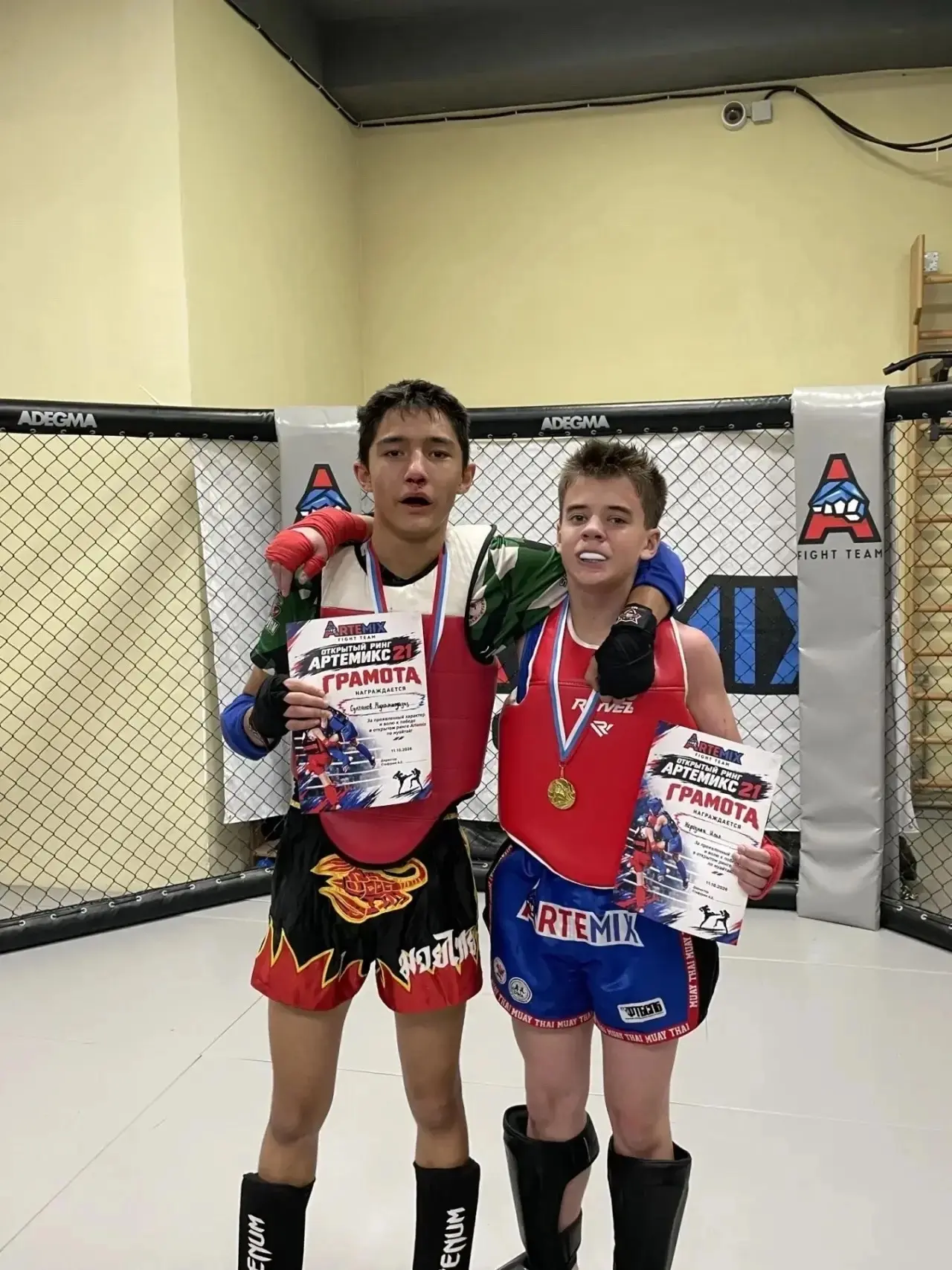 ⚡️ Наши победители на Artemix Fight Team 21!