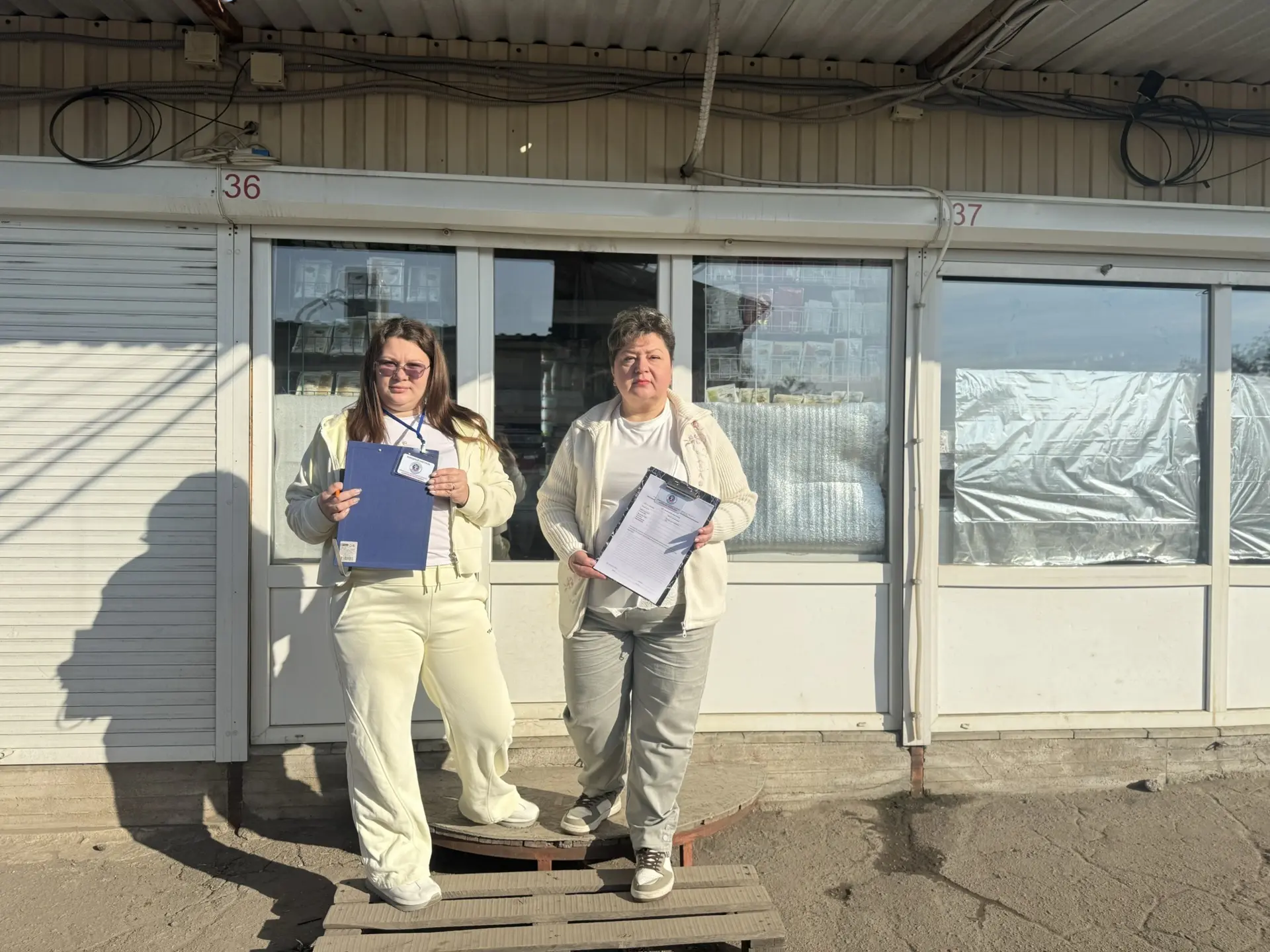 🔖 В г.Моспино состоялся плановый рейд Народного контроля, направленный на проверку соб...