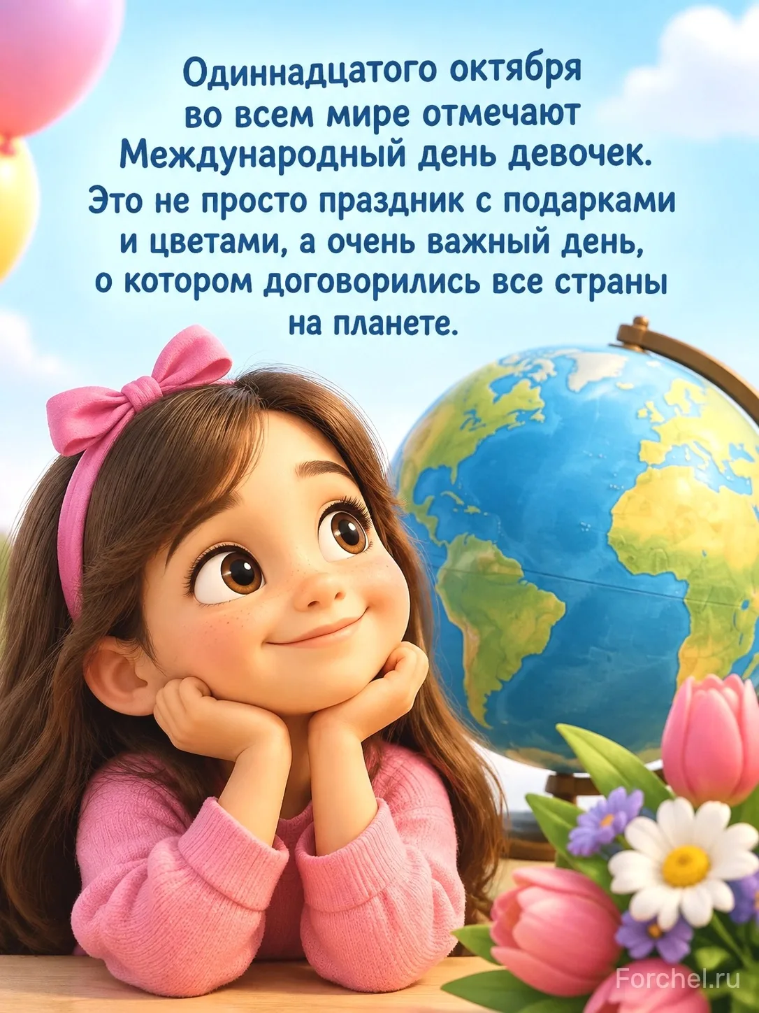 Одиннадцатого октября во всем мире отмечают Международный день девочек 👧.             ...