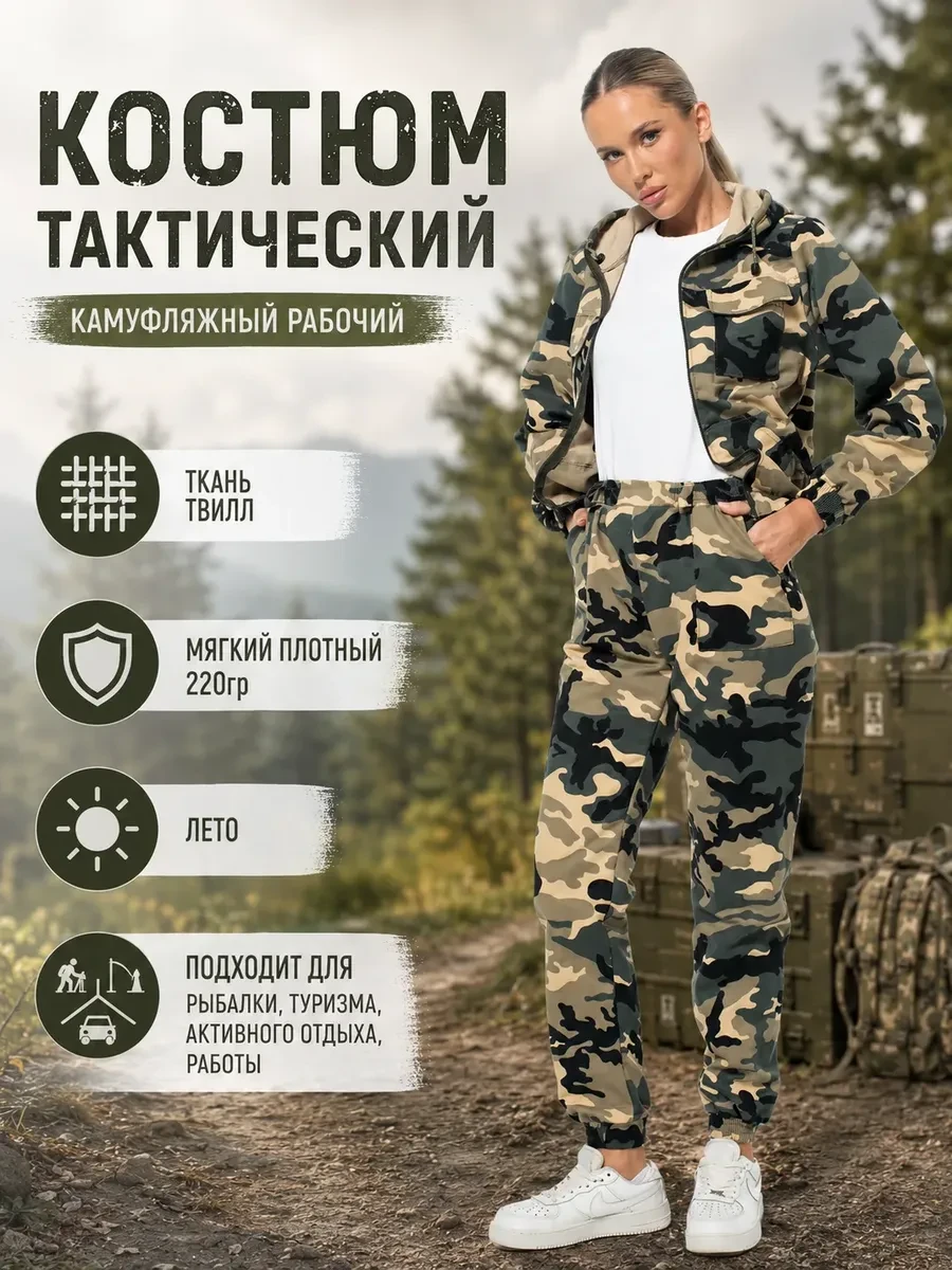 ⚡️ 65,5%   | Камуфляжный Костюм рабочий тактический ТВИЛЛ