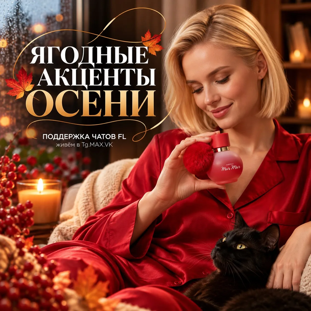 🍓  MUR MUR ROUGE — ЯГОДНОЕ НАСТРОЕНИЕ С ПРЯНОЙ ИЗЮМИНКОЙ