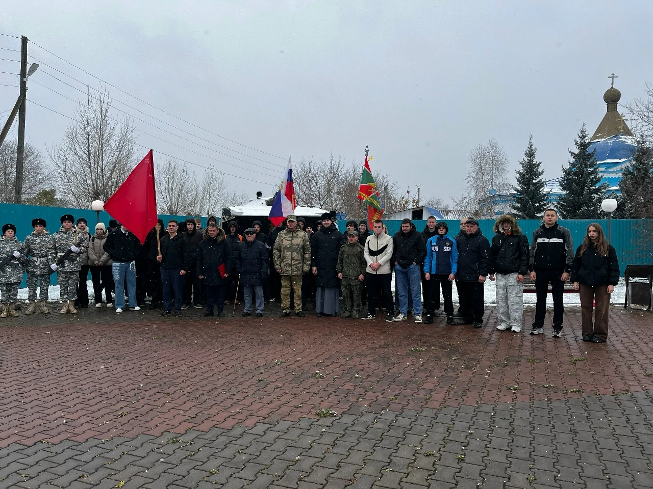 🔻«Служить с честью»: в Ужуре прошли торжественные проводы призывников                 ...