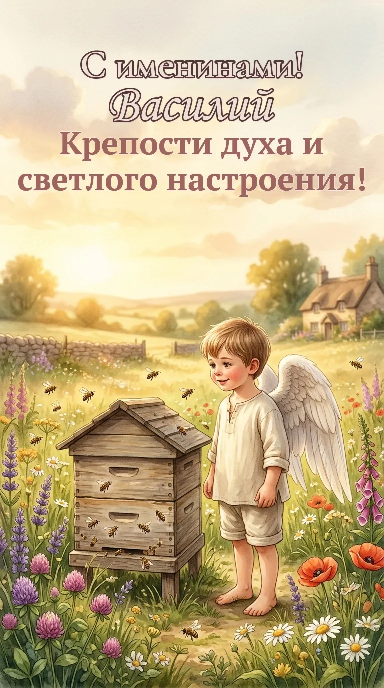 💐 13 октября — с именинами, Василий!