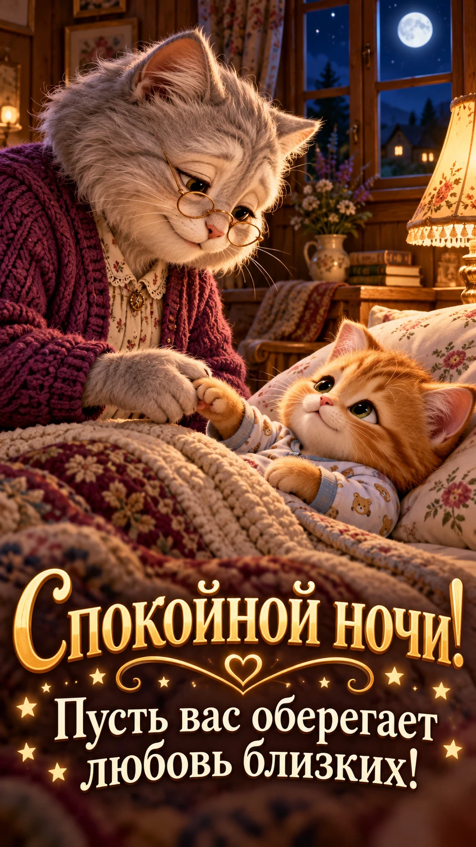 ❤️Ставьте реакции если понравилась открытка и пересылайте близким🥰
