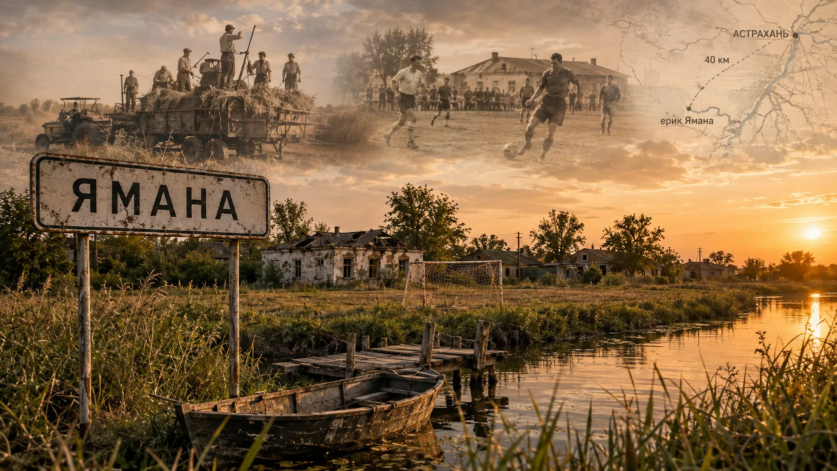 ​5 жителей и секретный остров для психбольных: история забытого астраханского посёлка Я...