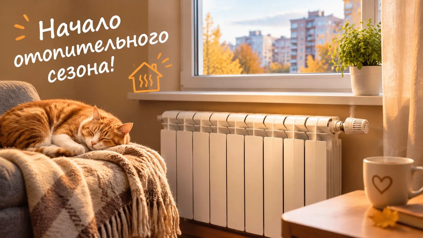 Информируем вас о начале отопительного сезона 2026–2027 года
