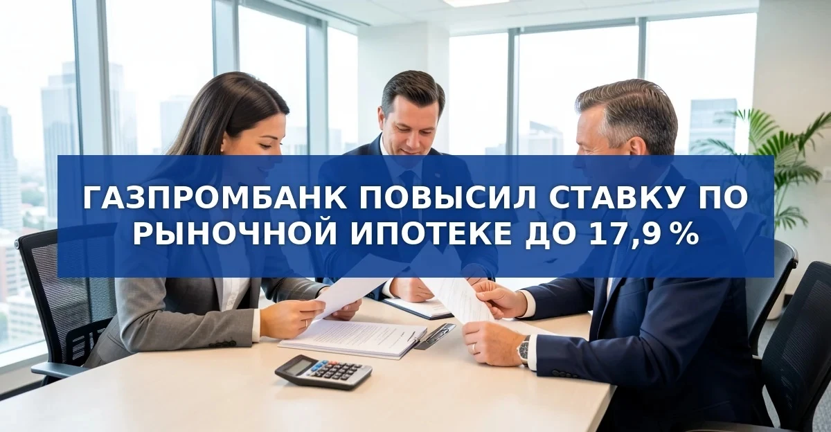 Обновление условий рыночной ипотеки от Газпромбанка