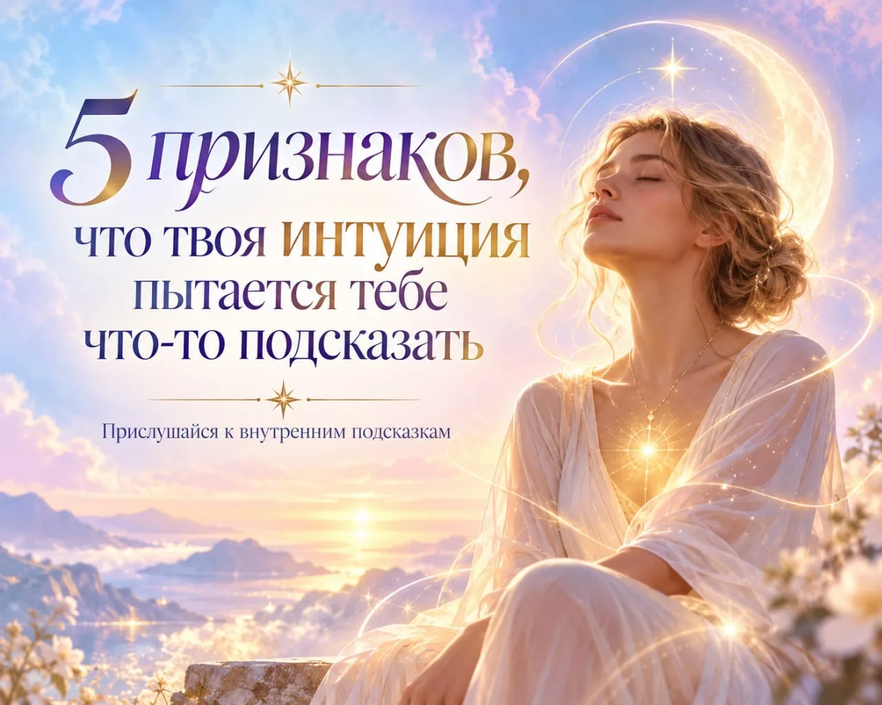 🔮 5 ПРИЗНАКОВ, ЧТО ТВОЯ ИНТУИЦИЯ ПЫТАЕТСЯ ТЕБЕ ЧТО-ТО ПОДСКАЗАТЬ