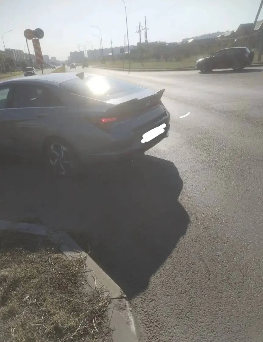 Уважаемые водители, 9 октября в 10:37,на улице Мичуринская 237,(не далеко от Кеми Строй...