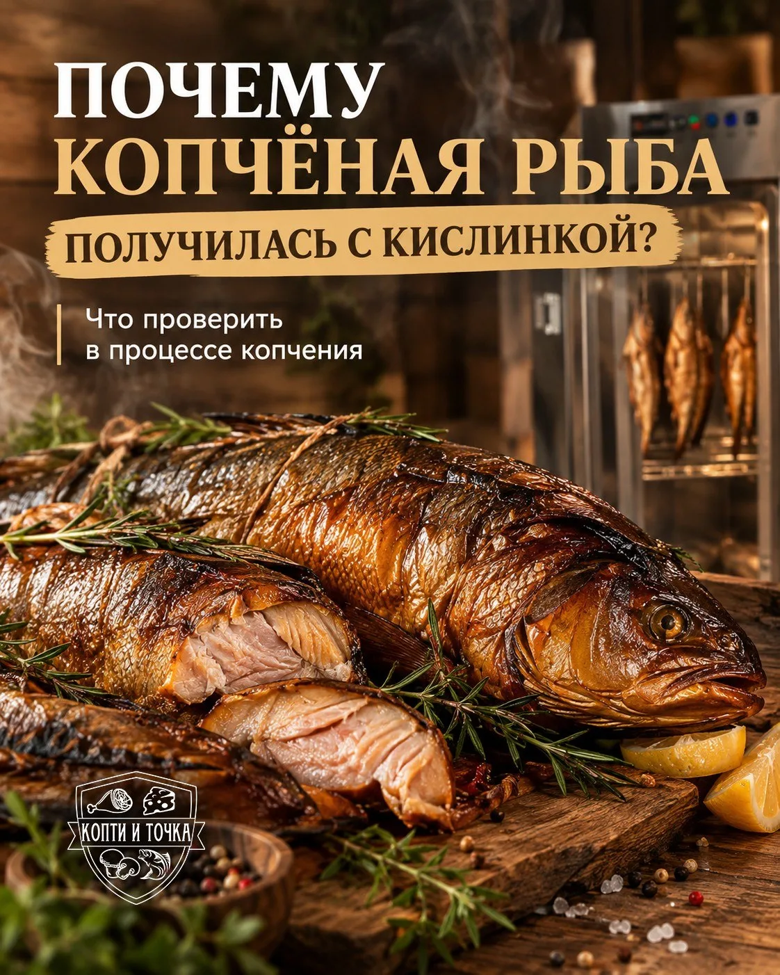 💡 Почему копчёная рыба получилась с кислинкой и что проверить