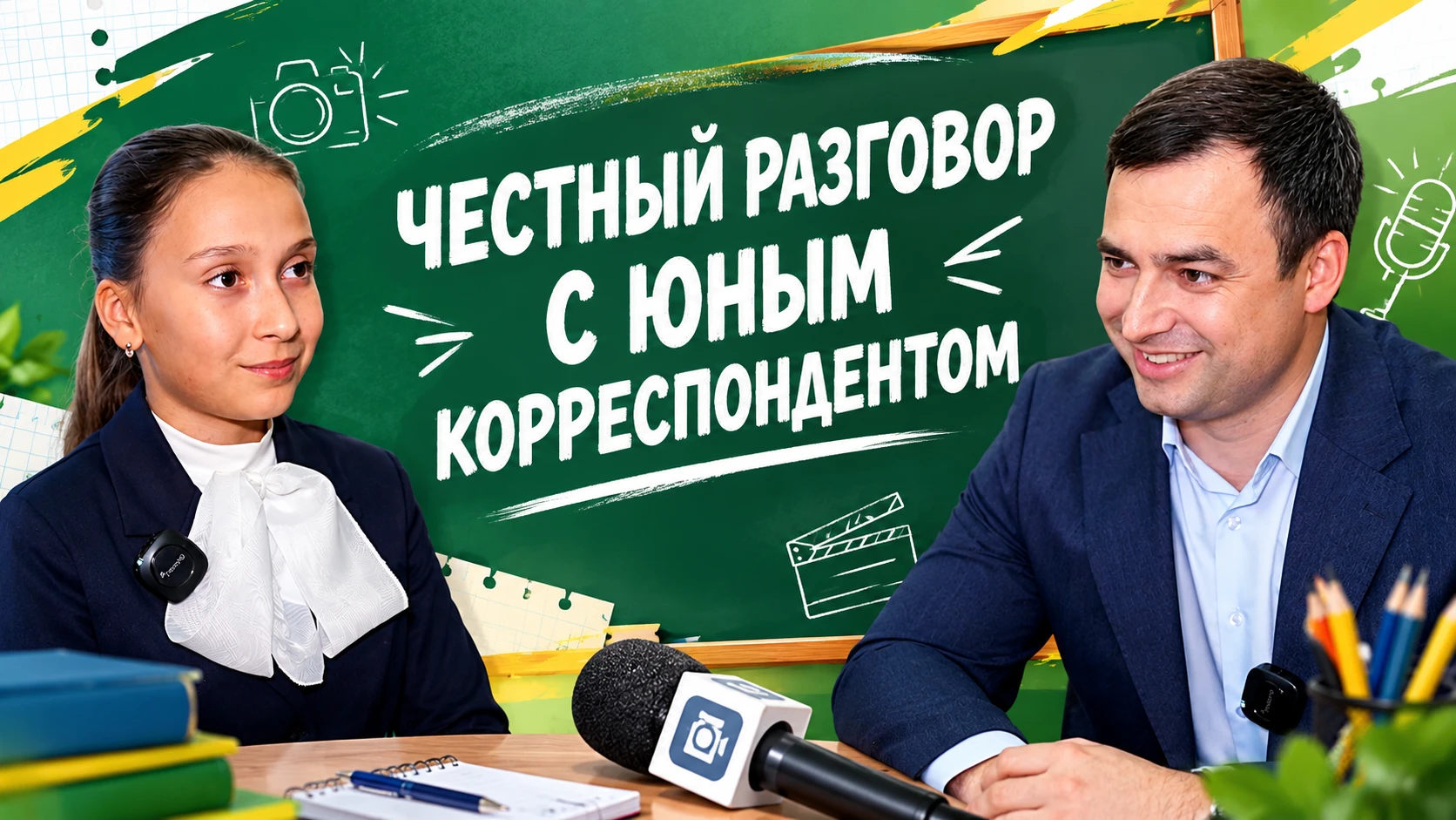 ГЛАВА БАЛАШОВСКОГО РАЙОНА ОЛЕГ ДУБОВЕНКО ОТВЕТИЛ НА ВОПРОСЫ ЮНОГО КОРРЕСПОНДЕНТА БАЛТВ