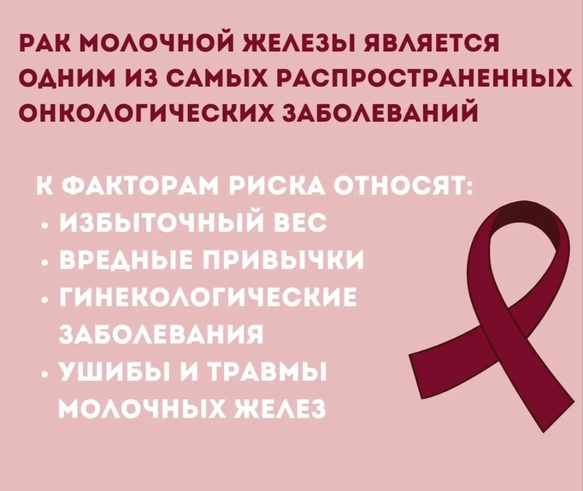 Что можно изменить: управляемые факторы риска рака молочной железы